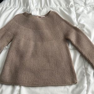 Zara little girls knit sweater size 4-5yrs